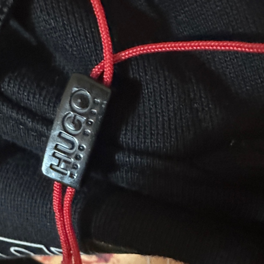Hugo Boss “DENDIGO” Black Graphic Hoodie - Picture 7 of 9